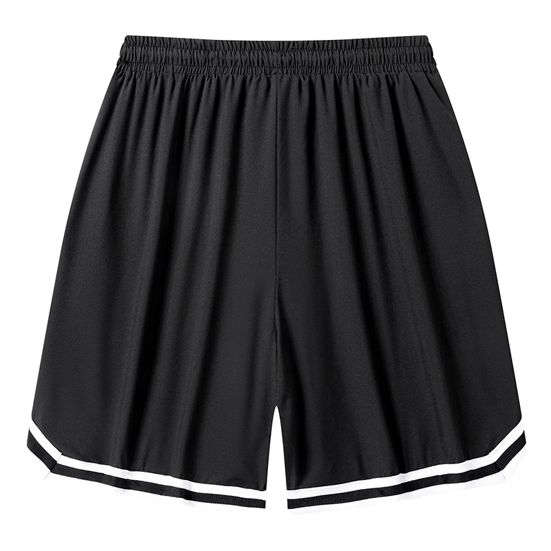 Graphic Colorblock Striped Athletic Shorts for Men Gym Workout Running Basketball Shorts with Pocket Quick Dry ActiveWear image 3