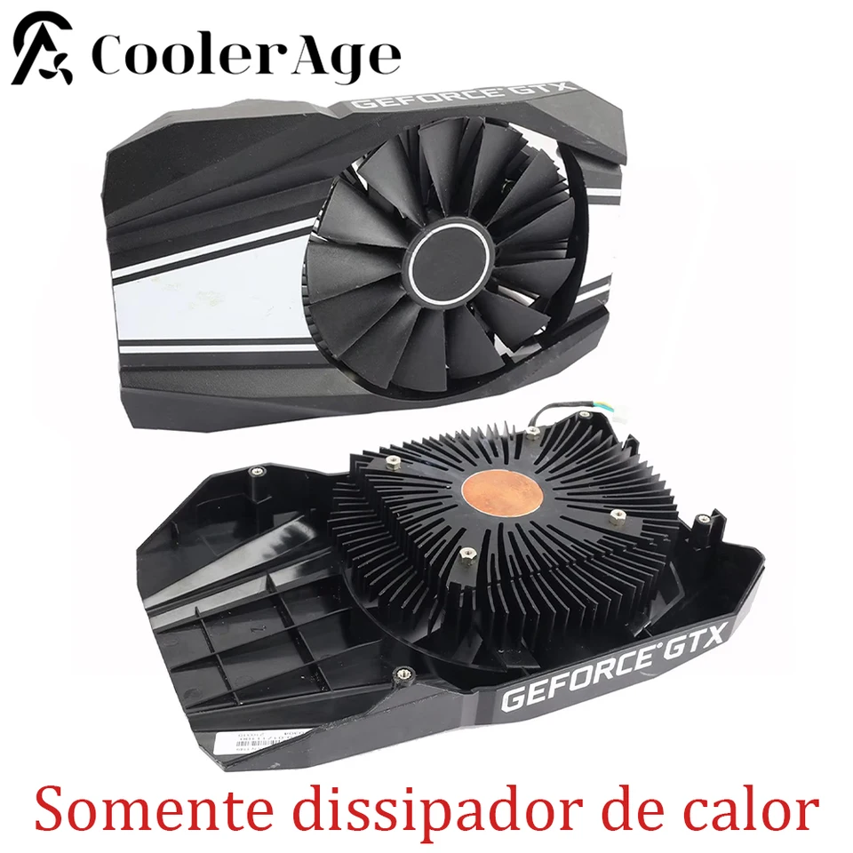 Dissipador de calor para placa de vídeo, para asus phoenix gtx