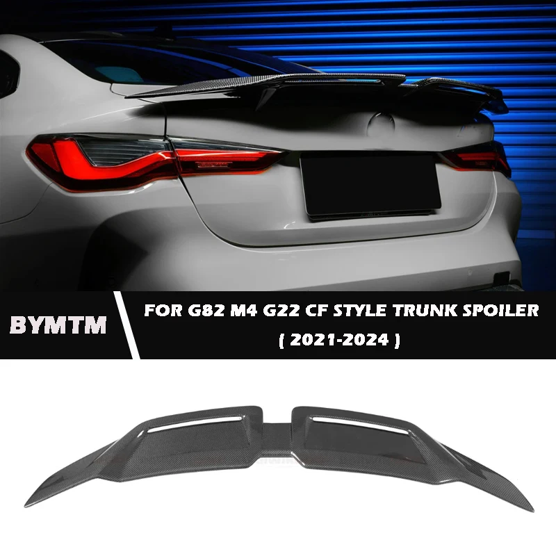 

ByHumans CF Style Carbon fiber Bumper Trunk Spoiler For BM G82 M4 4 Series G22 2021-2024