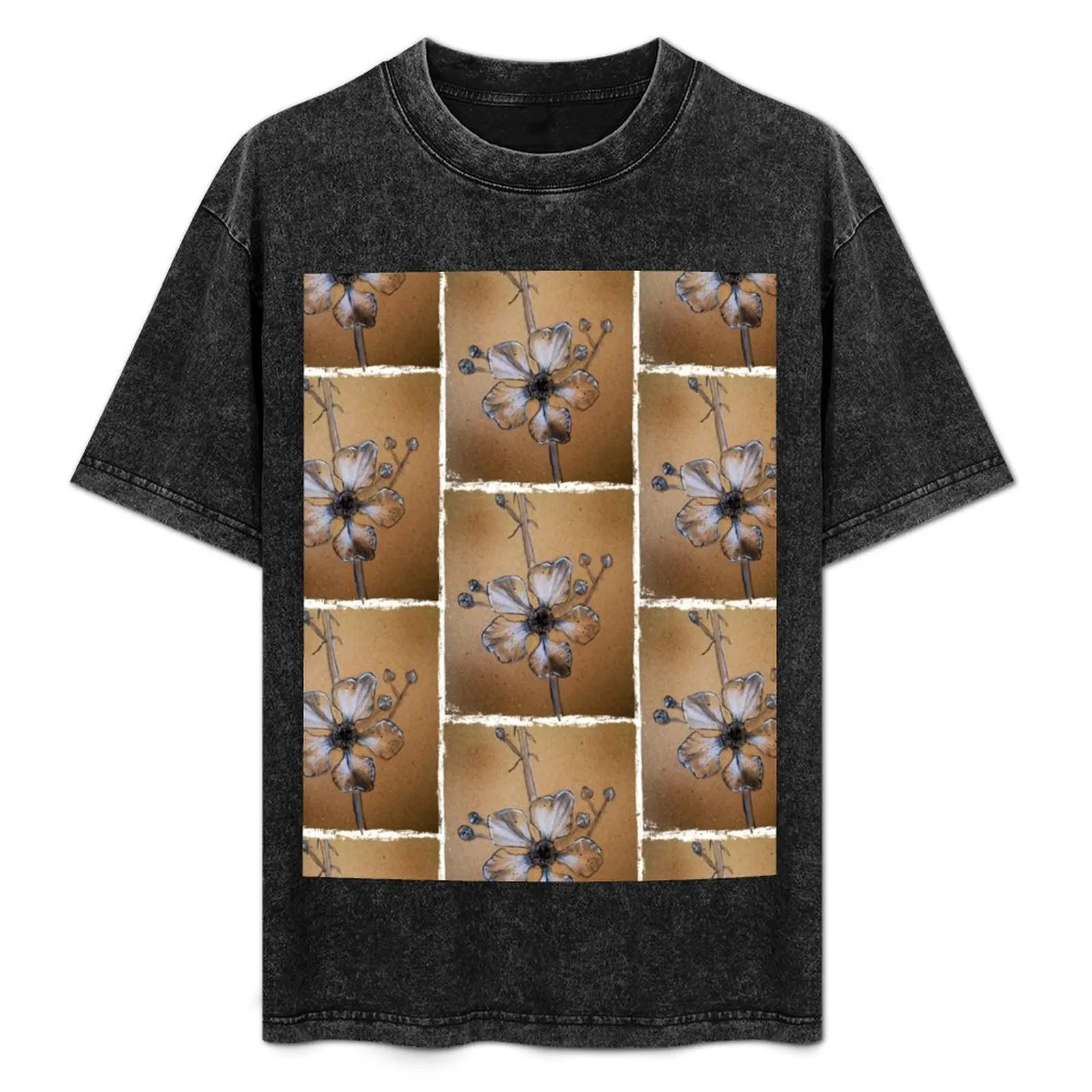

Five Petals of Joy T-Shirt Short sleeve tee boys whites heavy weight t shirts for men