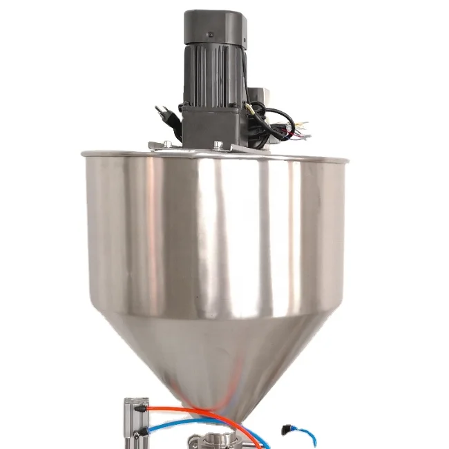 SANYING G1WG Pneumatic Heating Mixing Stirring Hopper Paste Filling Machine