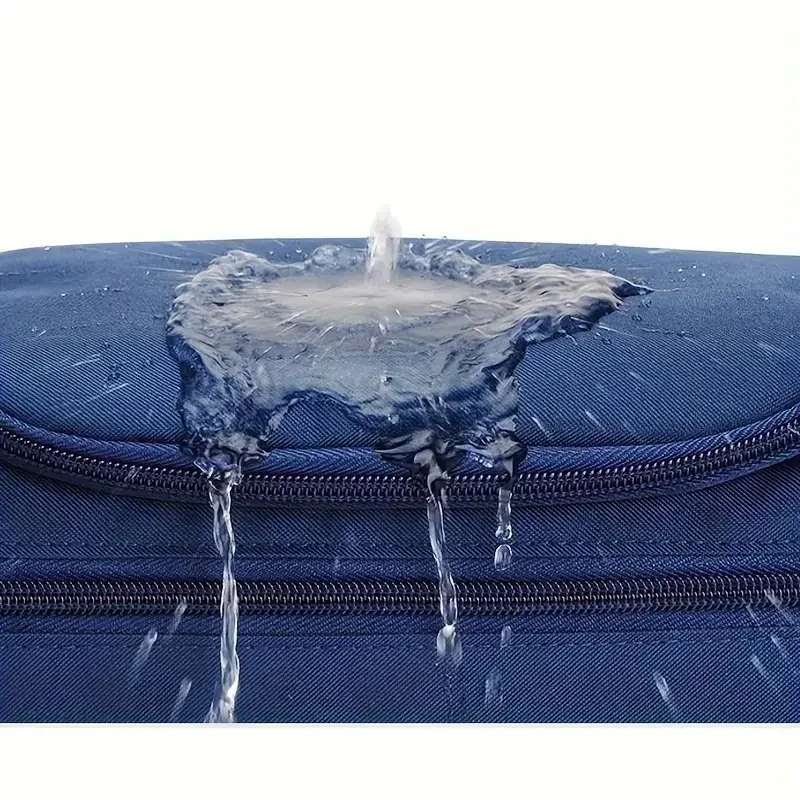 NEUE Leder-Toilettentasche für Herren und Damen, Dopp Kit, Hängende Herren-Kulturtasche, Reisetasche für unterwegs, Große Kosmetiktasche für T – Detail 22