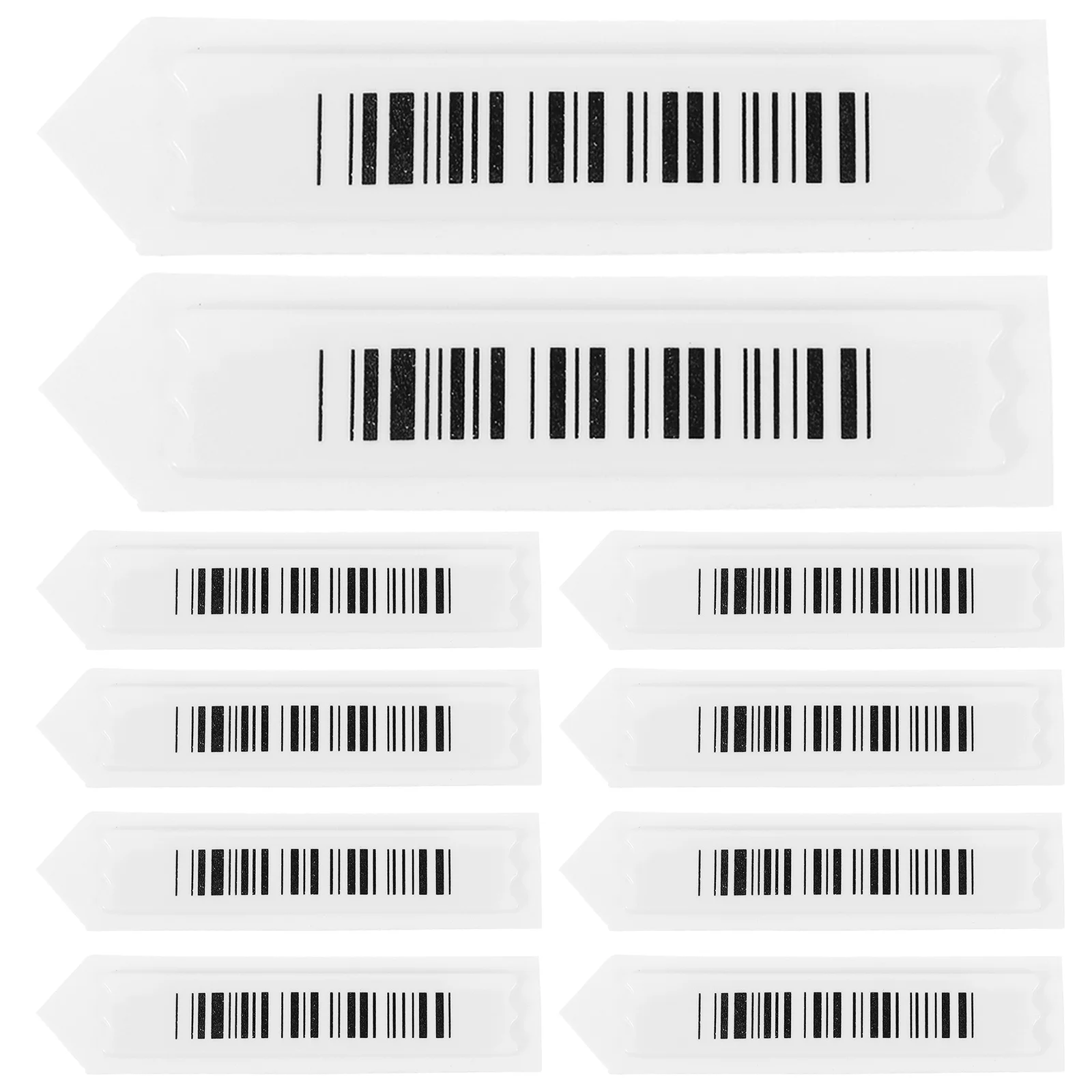 Etichette antifurto acusustomagnetiche da 100 pezzi Etichette per supermercati Squisita fattura Affidabile Uso prolungato Convenienza