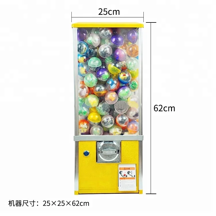 

25" Inch Pro All-Metal Toy Capsule Vending Machine Machines for Sale