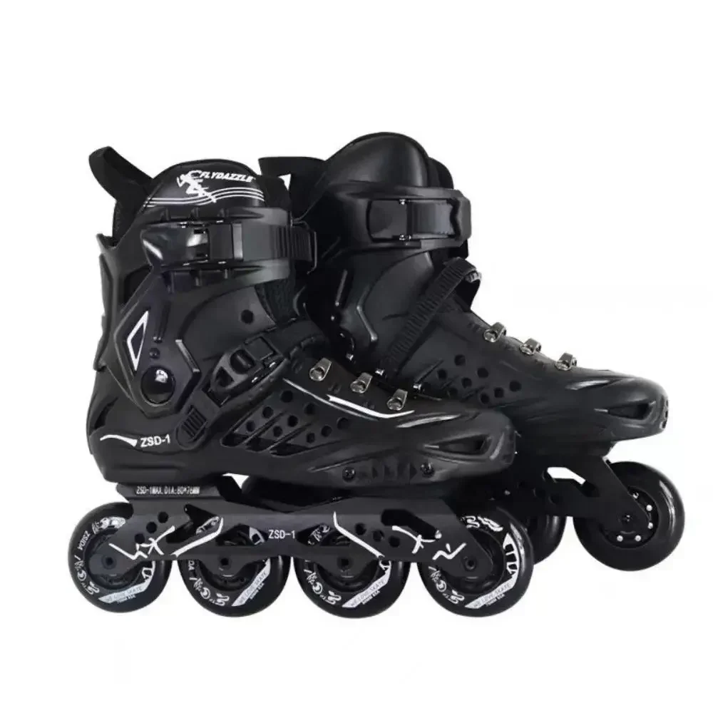 Inline Skate Shoes,Professional Roller Skate Shoes Slalom Adult Roller Skating Shoes Sliding Free Skate Sneakers Patins 35-46