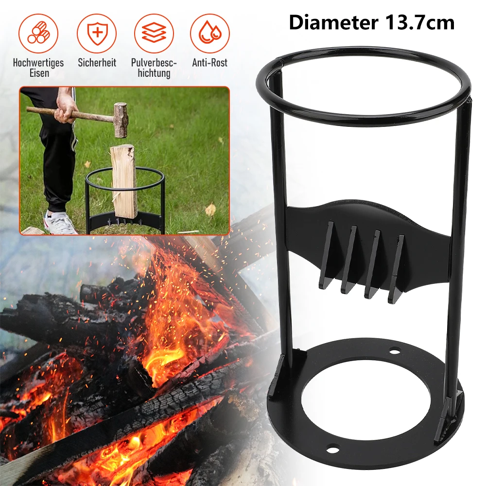 

Firewood Splitter Save Labour Portable Wood Splitting Tool Wood Splitter Portable Iron Splitting Wedge Outdoors Wood Breaker