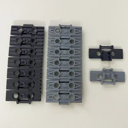 20PCS 88323 57518 Link Tread Wide Two Pin Holes Bricks Toy For Technical MOC Buildings Blocks Compatible High-Tech