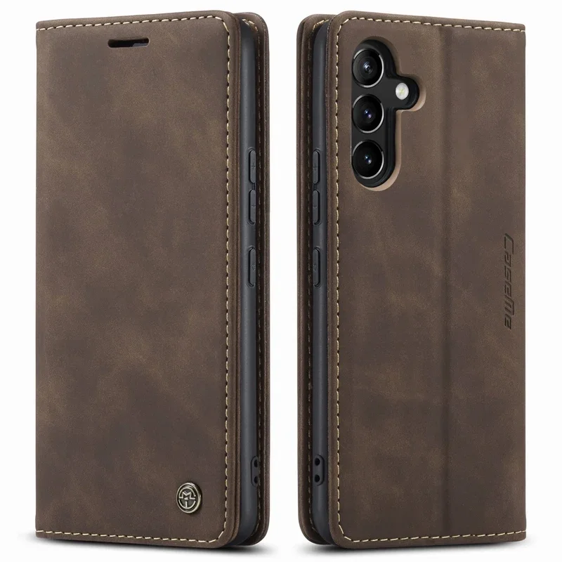 Flip Case for Samsung Galaxy A55 Cover Luxury Leather Shockproof Wallet Phone Case for Samsung A55 5G Bookcase