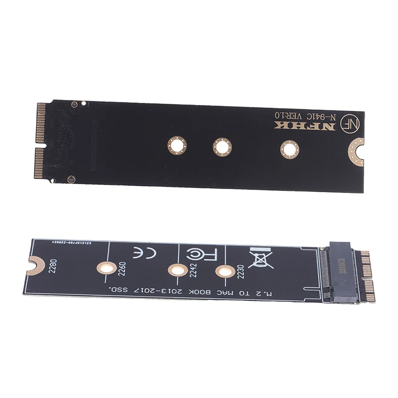 1 Set M2 SSD Adapter M.2 PCIE NVME SSD Converter Card Internal Solid State Drive for Apple Macbook Air Pro