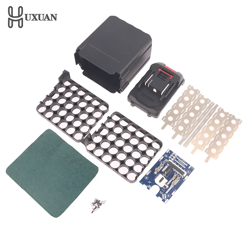 30 Cell 18650 Lithium Battery Shell PCB Charging Protection Circuit Board Boxes For Makita Li-ion Battery Housings