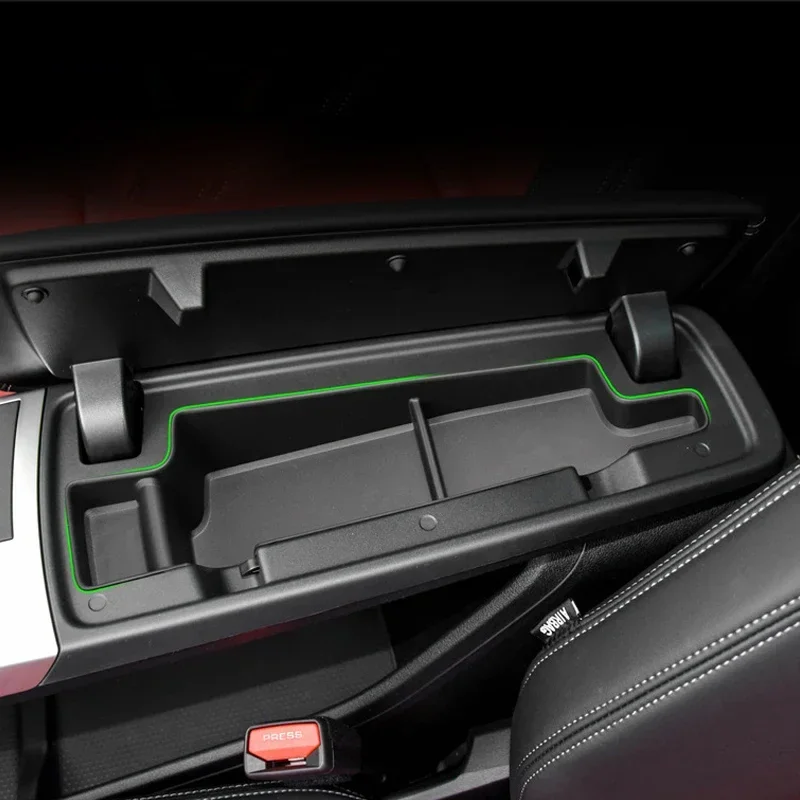 Car Side Door Storage Organizer Cup Holder Below Console Armrest Compartment Tray For BMW X1 IX1 U11 2023-Present Auto Accessory