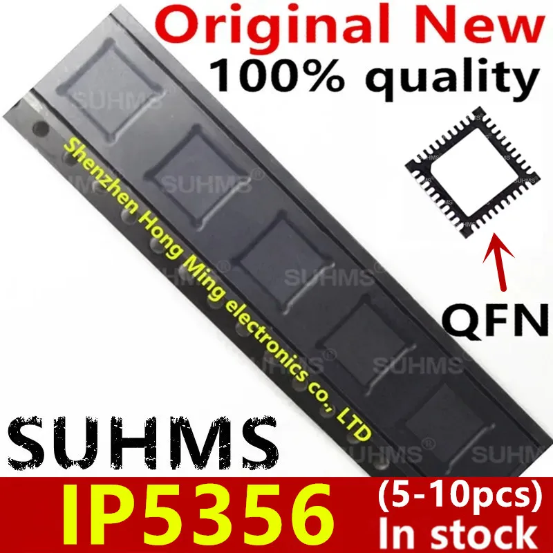 (1piece)100% New IP5356 QFN-40 Chipset