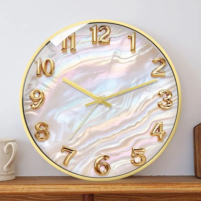Modern Wall Clocks Creative Simple Wall Clock Silent Movement Bedroom Walls Clock Luxury Living Room Decoration Walls Clocks