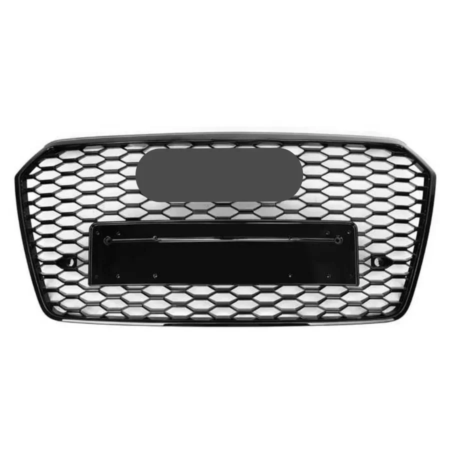 

Front Bumper Grill Center Grille for Audi A7/S7 2016 2017 2018 (Refit for RS7 Style) For RS7 Grill