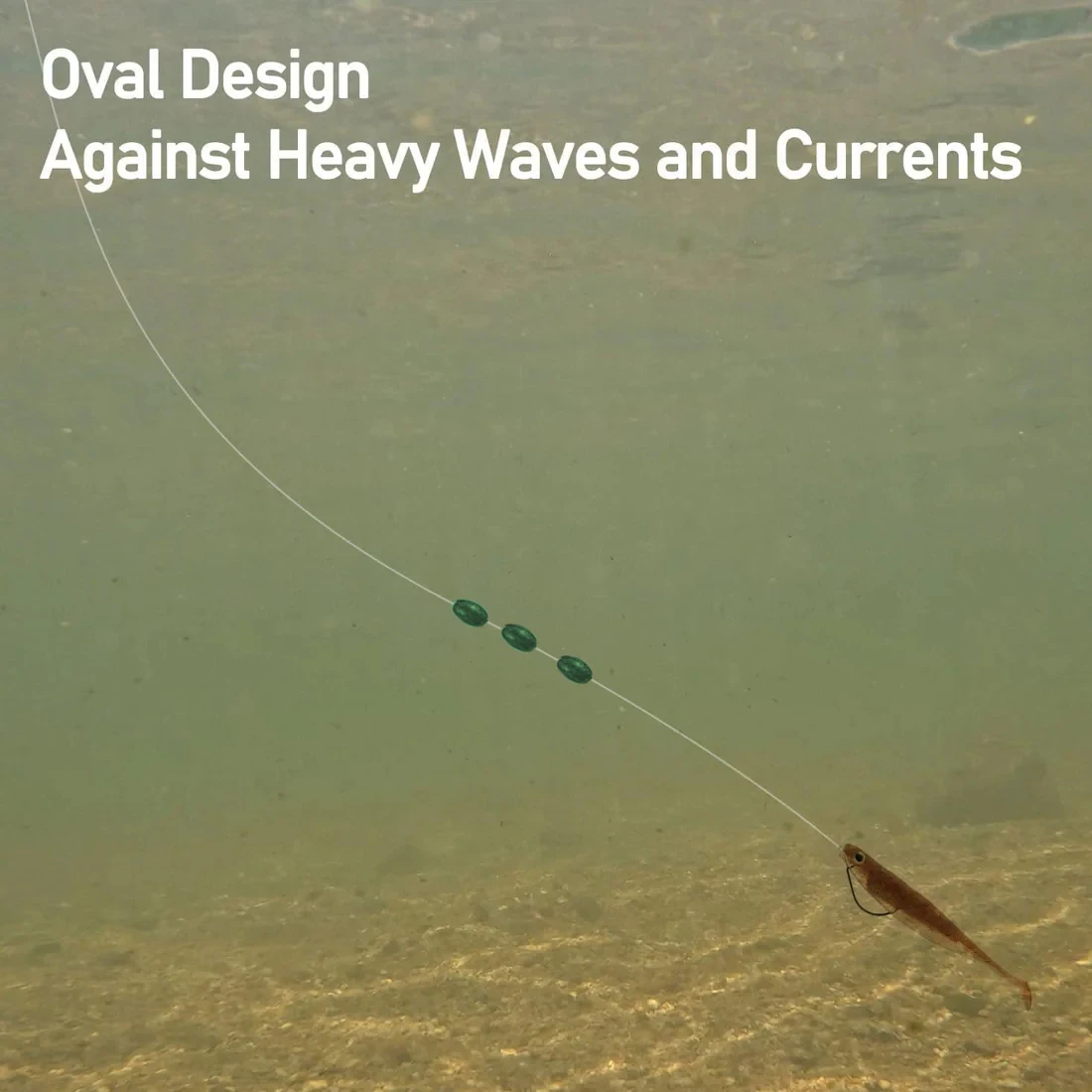 FishTrip 10 قطع من غطاسات قبضة مطاطية لصيد الأسماك وملحقات طرفية الوزن