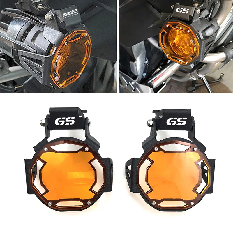 For BMW R1200GS R1250GS Adventure ADV F750GS F850GS G310GS G310R S1000XR Motorcycle Light Protector Guard Lamp Cover Shiled