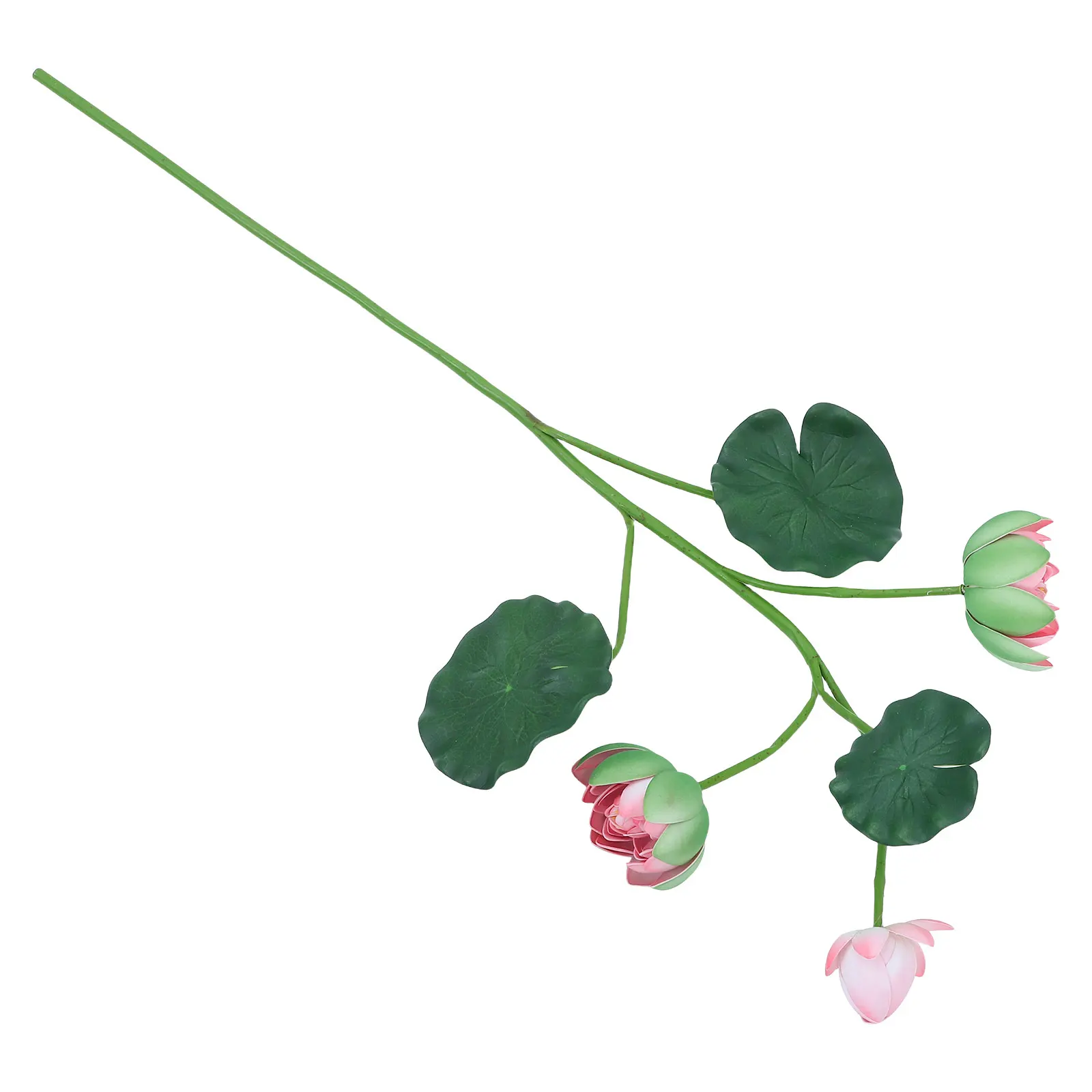 

Simulation Lotus Decoration Artificial Plants Flower Fake Stems Realistic Faux Bouquets Flowers for