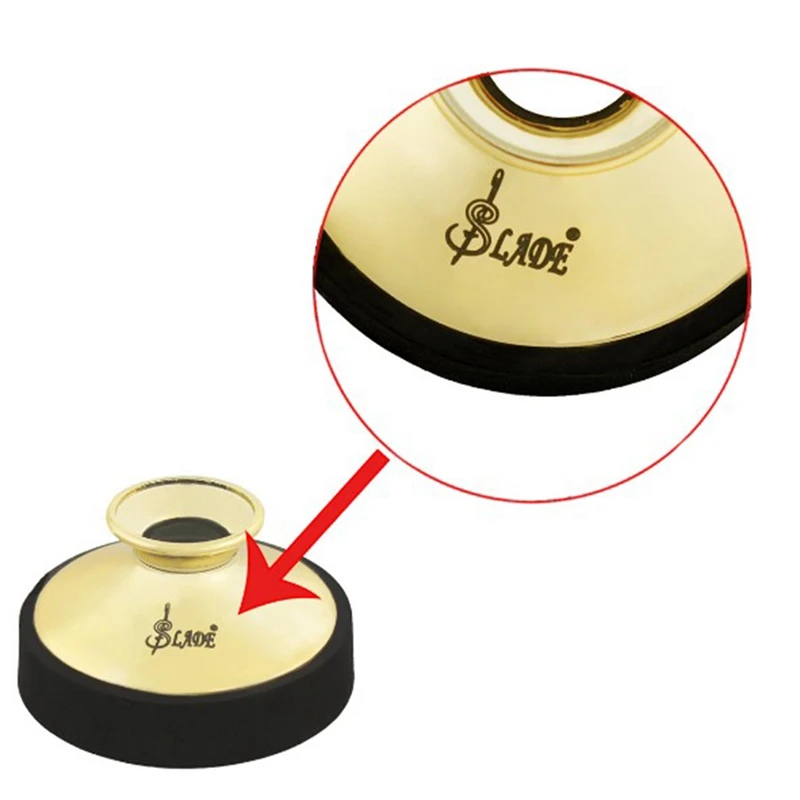 SLADE Professional Saxophone Mute ABS Dampener Silencer For Alto Sax Saxophone Woodwind Instrument Accessories