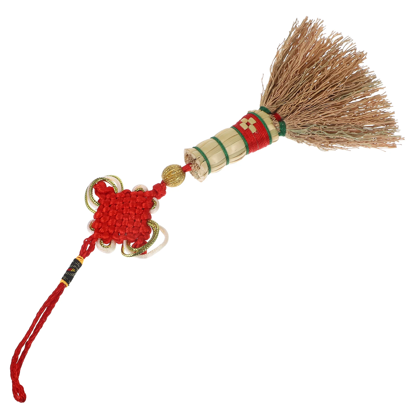 1pc Ornaments Accessories For Lovely Broom Party Festival Decoration Hanging Broom Craft Yard Decorative Props