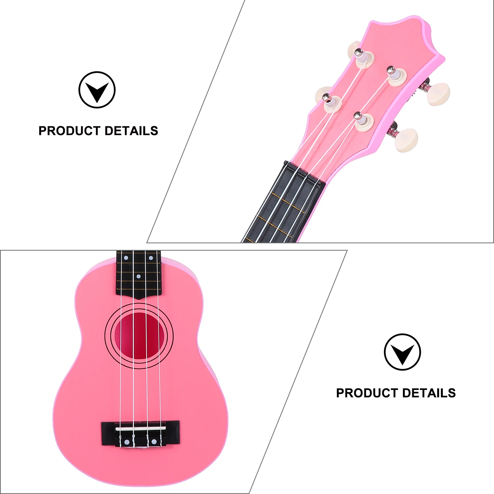 

1 set 1 Set 12 Inches Ukulele Kit Small Guitar For Beginners Lightweight Basswood Musical Instrument Easy Learning Portable