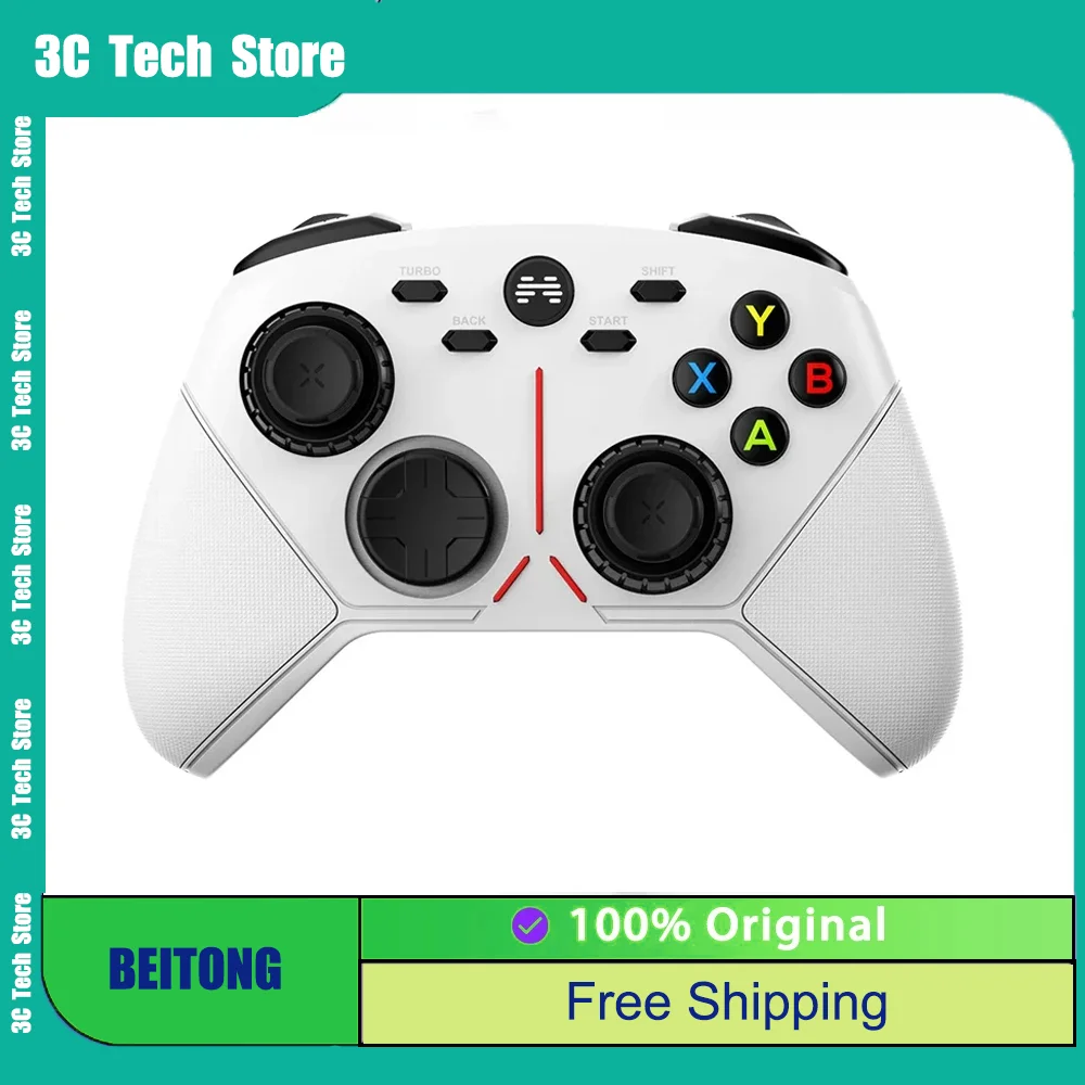 

BEITONG Asura 3S PC Wireless Gamepad Joystick Mechanic Keys Hall Trigger Locks/Modular Parts for Android IOS TV/Steam GameWukong