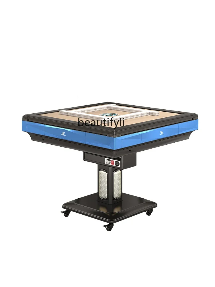 

Intelligent automatic mahjong machine folding dining table household electric mahjong table