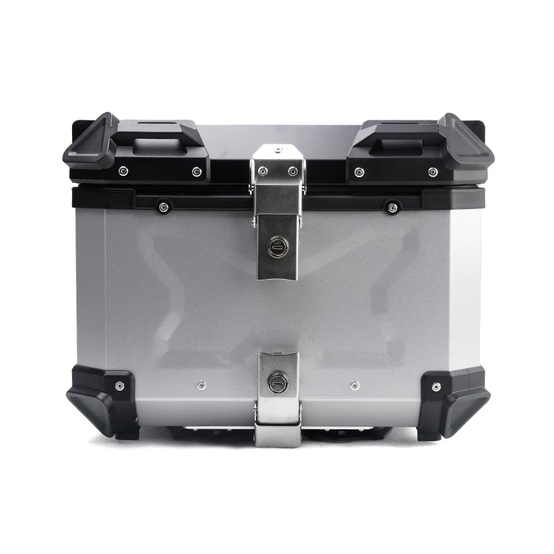 

Tail Top Box For Motorcycle Box 45L Motor Bike Rear Boxes Aluminum Baul En Aluminio Para Moto