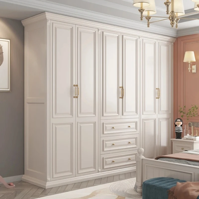 

Women Storage Luxury Wardrobes Wood Bedroom Big Teen Girl Wardrobes Organizer White Armario De Ropa Modern Home Furniture