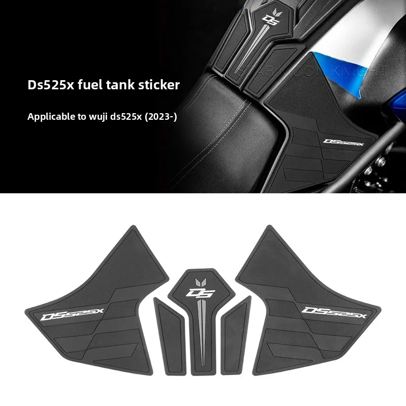 

Fuel Tank Stickers For Loncin Voge DS525X DSX 525 2023- 525DSX Motorcycle Side Tank Pad Decal Anti-slip Protector Pads