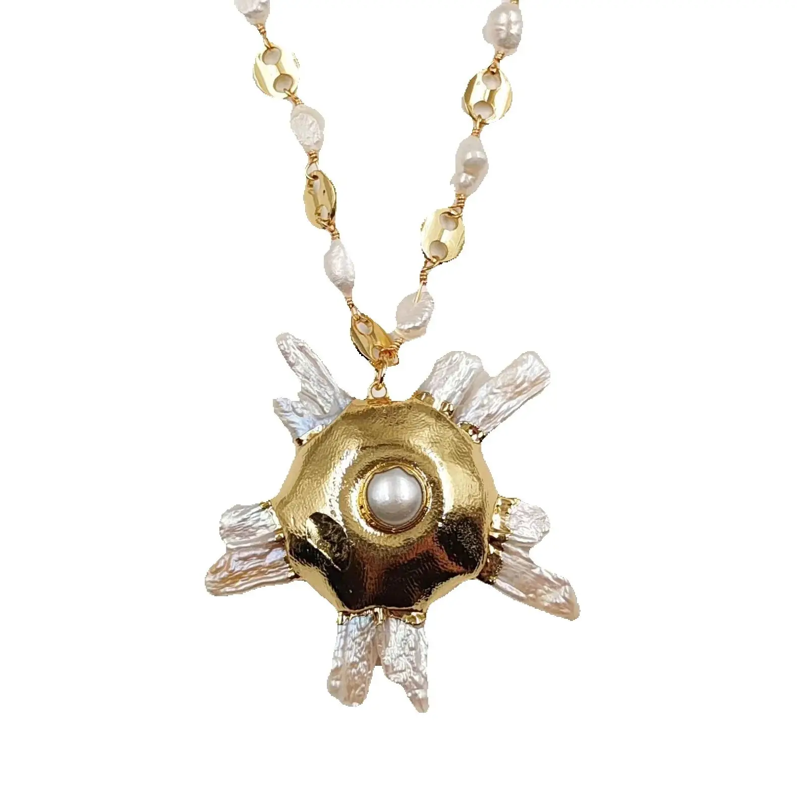 

WT-JN248 Delicate Style Natural Crystal Quartz&Freshwater Pearl Pendant Necklace Jewelry Elegant Accessory Gifts For Ladies