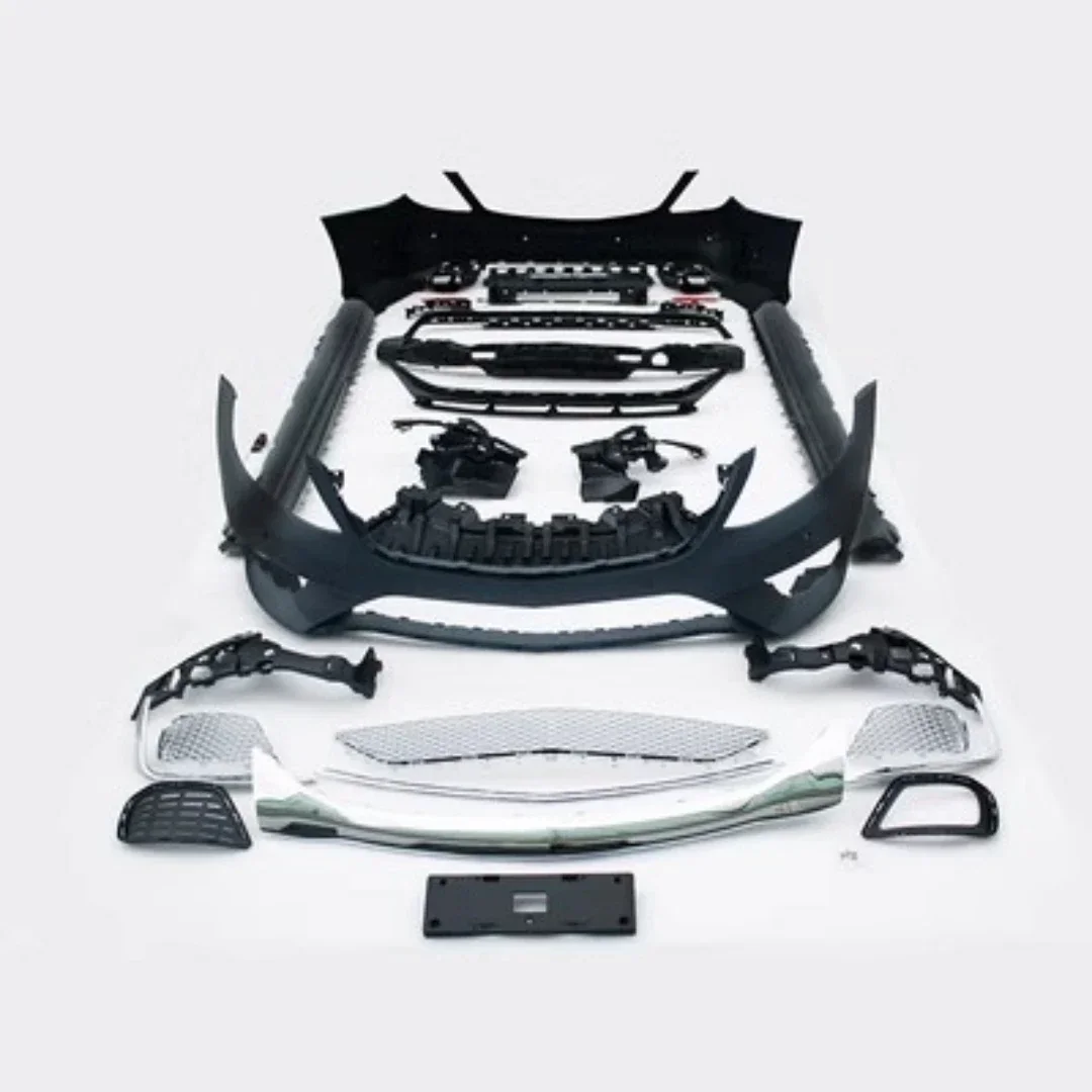 

Body Kit front rear bumper for Mercedes-Benz s-class modified side skirt fog lamp grille Surround Car Accessories