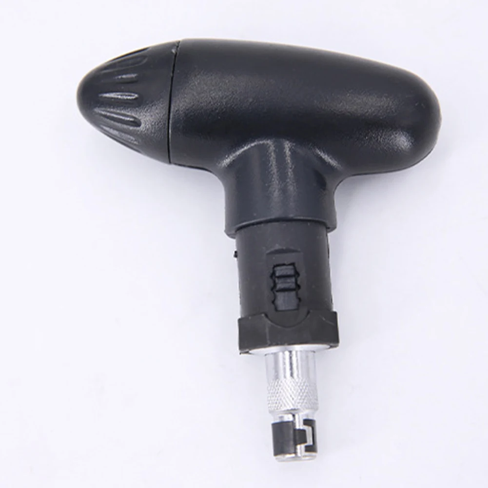 Plastic Handle Tool Cleat Remover Tool Golf Playing Lightweight Tool Stainless Steel Storage Handle Wrench Body 2-Prong Bit
