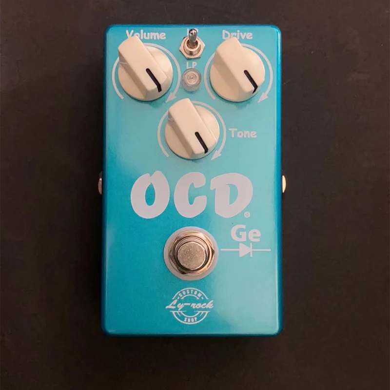 Ly-rock Ocd Rock Guitar Overload Single Effector Germanium Tube Version Manual Pedal