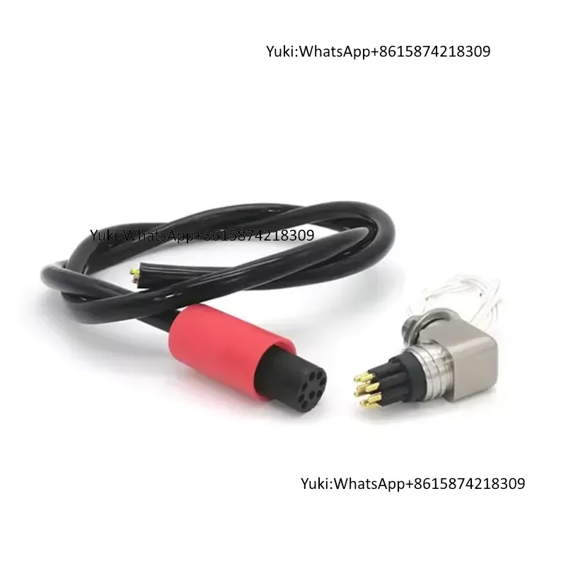 Микрокруглый разъем Subconn MCIL8F/MCBHRA8M из нержавеющей стали 316L, подводный, электрический, IP69, 8-контактный