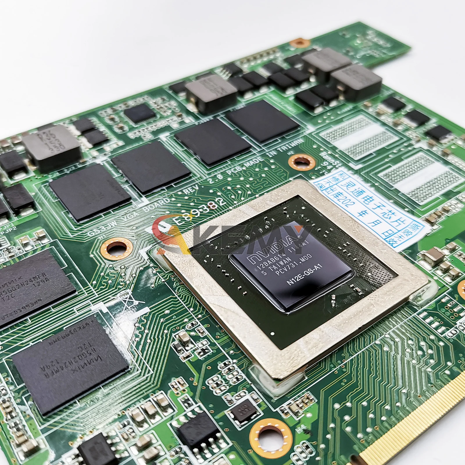 เมนบอร์ดแล็ปท็อป G53JW สำหรับ ASUS GTX460M G53XI74JW 460M G53JW VGA GTX การ์ดเมนบอร์ดโน้ตบุ๊ก ทดสอบ 100% แล้ว OK จัดส่งเร็ว มีสินค้าในสต็อก