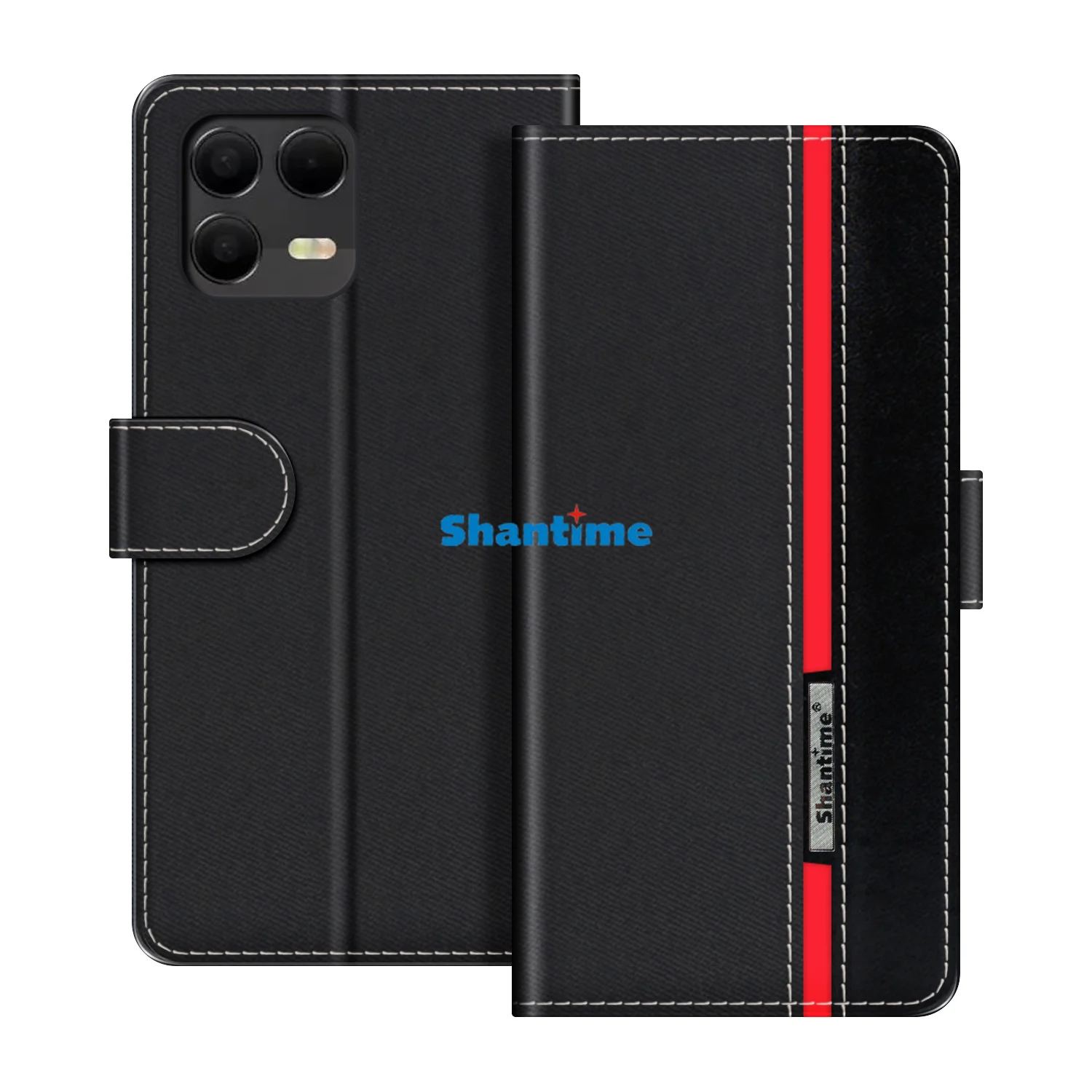 متوافق مع T-Mobile Revvl 8 Pro T Phone 3 Pro 5G 2025 حافظة واقية محفظة كتب غطاء هاتف محمول حامل جراب هاتف محمول #1