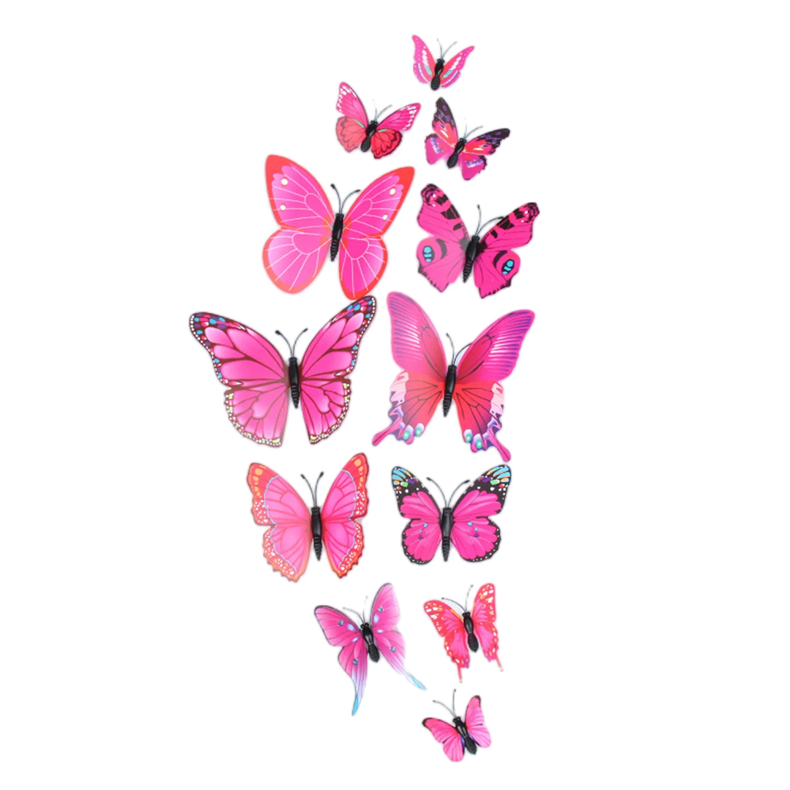 Angle Wings D Butterfly Butterfly Wall Stickers Due To Different Monitor The Item May Damage For Transit Due To Hand Measure