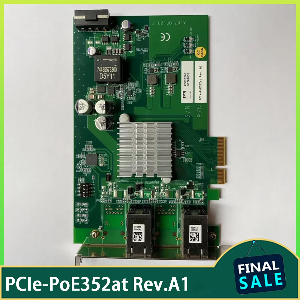 

PCIe-PoE352at Rev.A1 Network capture card