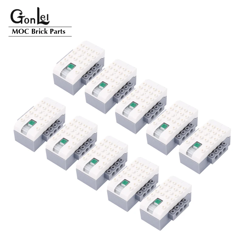 Wholesale 2-5Pcs Power Functions Electronics Parts WeDo 2.0 Smart Hub fit for 45300 Core Set 45301 19071 Classic Robotics Toys