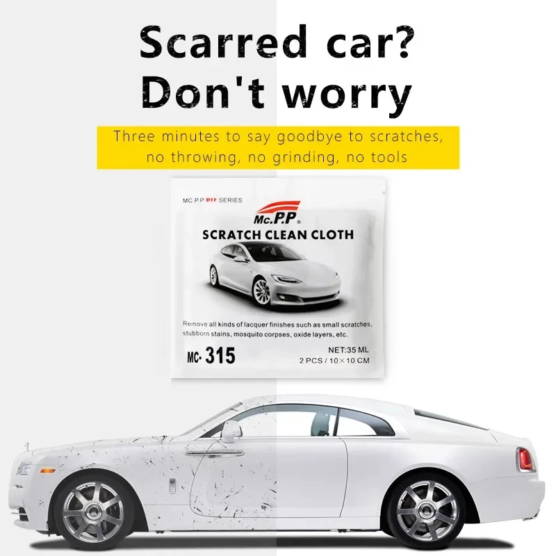 Upgraded Nano Magic Car Scratch Remover Cloth Multipurpose Scratch Repair Cloth for Car Paint Scratch Repair Water Polishing