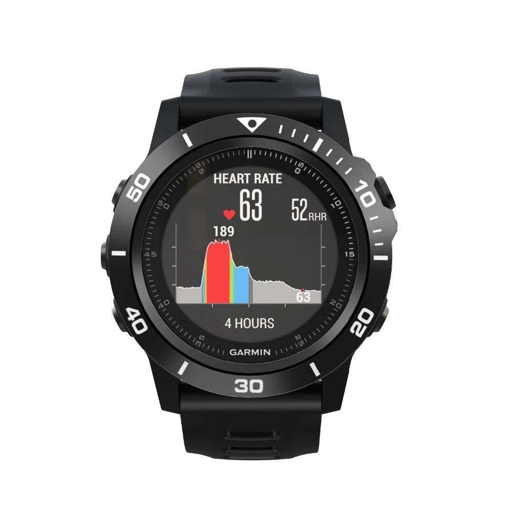 For Garmin Fenix 3 / Fenix 3 HR Scratch Resistant Metal Cover Frame Stainless Steel Smart Watch Accessories Protective Frame
