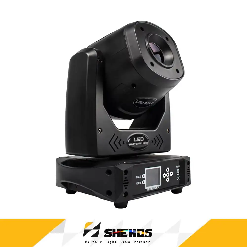 

SHEHDS LED 100W Spot Light Moving Head Light DMX512 For Discos DJ Bar Theater Concert Effect Lights Stage Equipment Performance