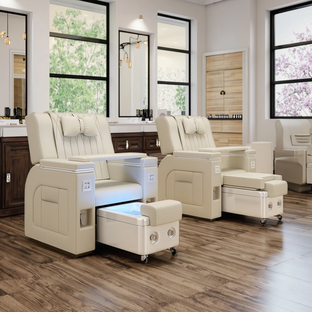 

Top Fashion Pedicure Spa Chair Massage Pedicure Chair No Plumbing Spa Pedicure Chair with Stool