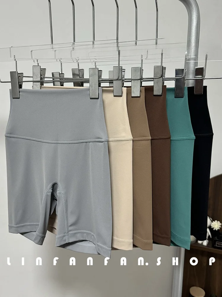 

High-Waist Skin-Friendly Running orts Tight-Fit Sport Cycling Pants Yoga Fitn Running orts No Embarrassing Lines