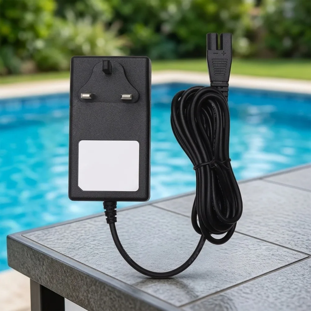 Replacement Charger for Aiper For Scuba S1 E1 Pool Cleaning Robot 16.8V 2A Output Input 100-240V AC with Heat Dissipation Design