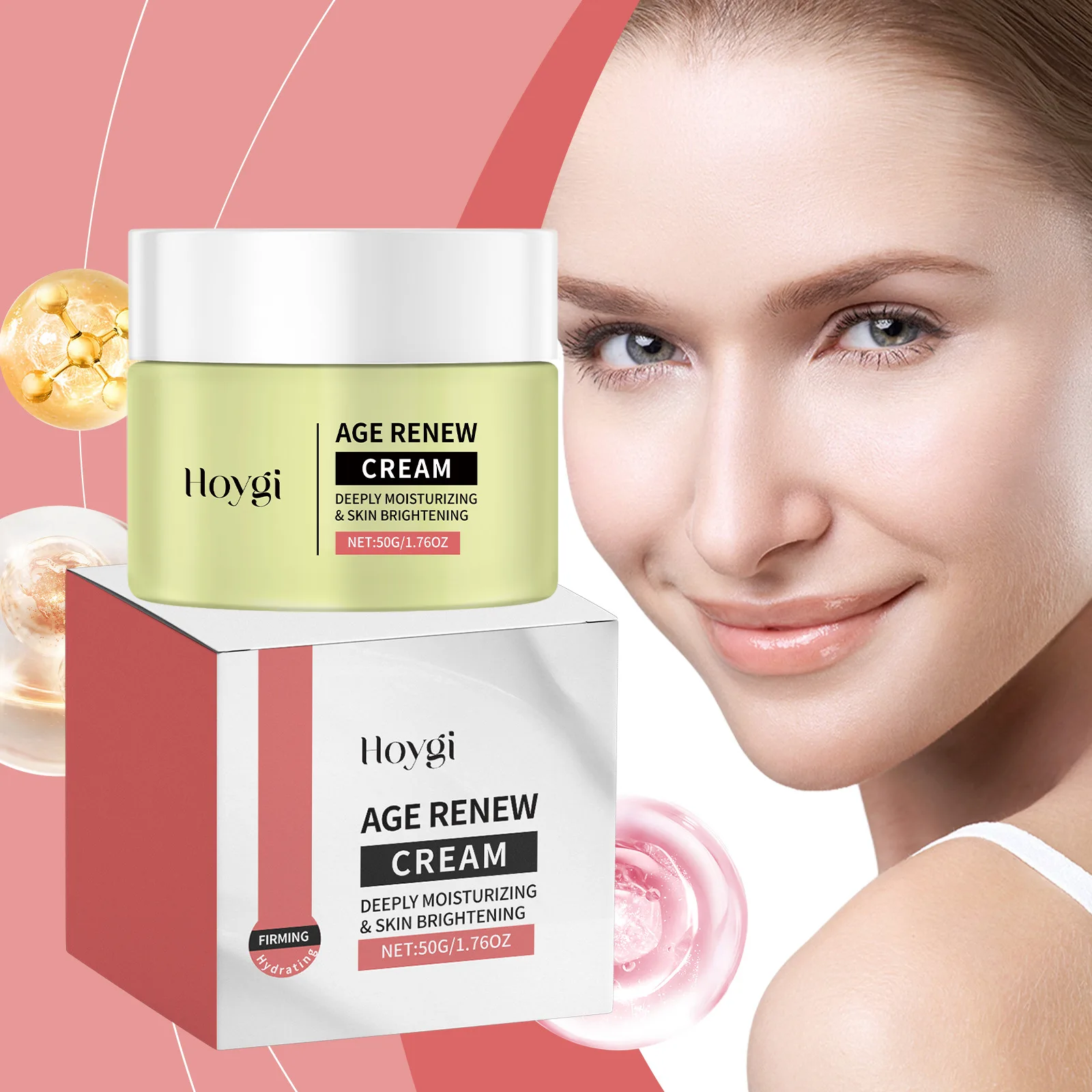

HOYGI Lifting Firming Cream Collagen Smooth wrinkles Face Cream For Moisturizer Whitening Nourishing Brighten Skin Products