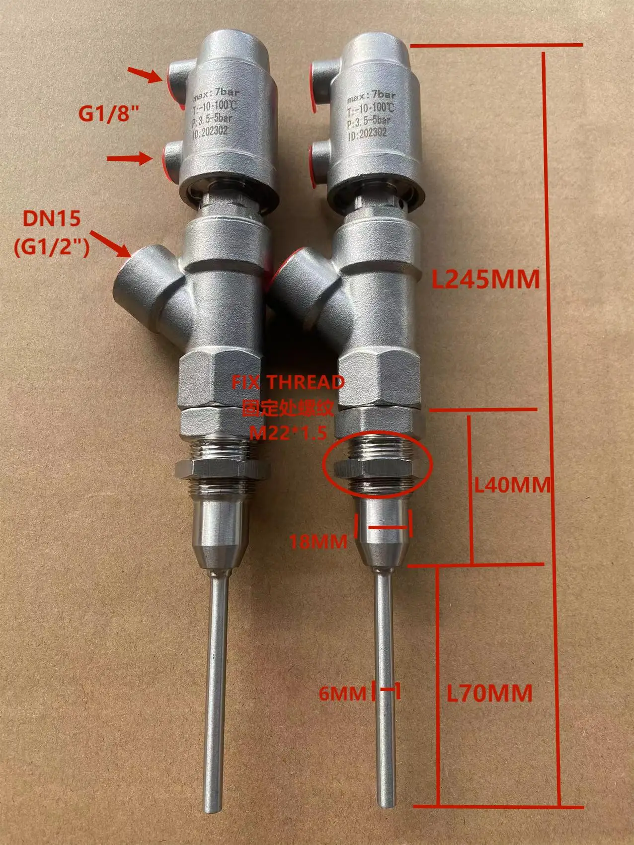 Imagem -05 - Distribuidor Pneumático Pasta e Fluido Gotejamento-prova Máquina de Enchimento Válvula de Enchimento da Máquina Acessórios Alta Qualidade Bico de Descarga