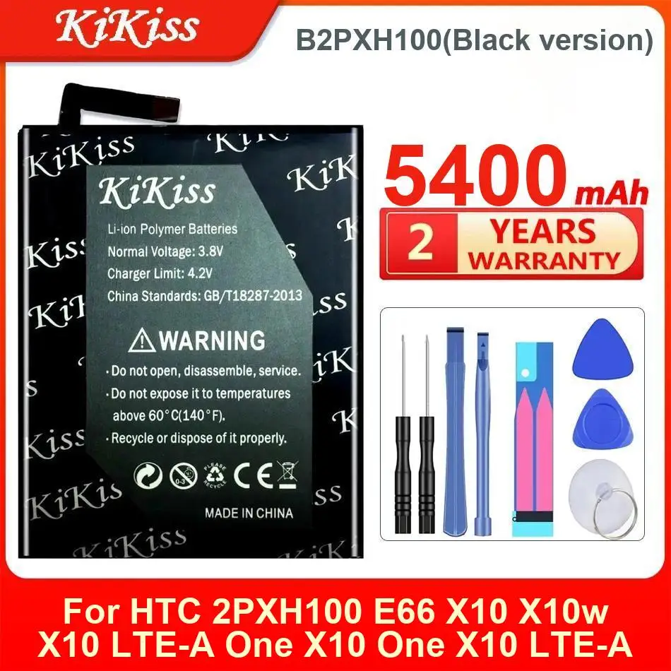 Battery B2PXH100 Black Version 5400Mah For Htc One X10 Lte-A 2PXH100 E66 X10w Mobile Phone