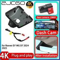 ZJCGO UHD 4K 2160P Plug and Play DVR Dash Cam Camera Video Recorder for Roewe D7 MG D7 2024 2025
