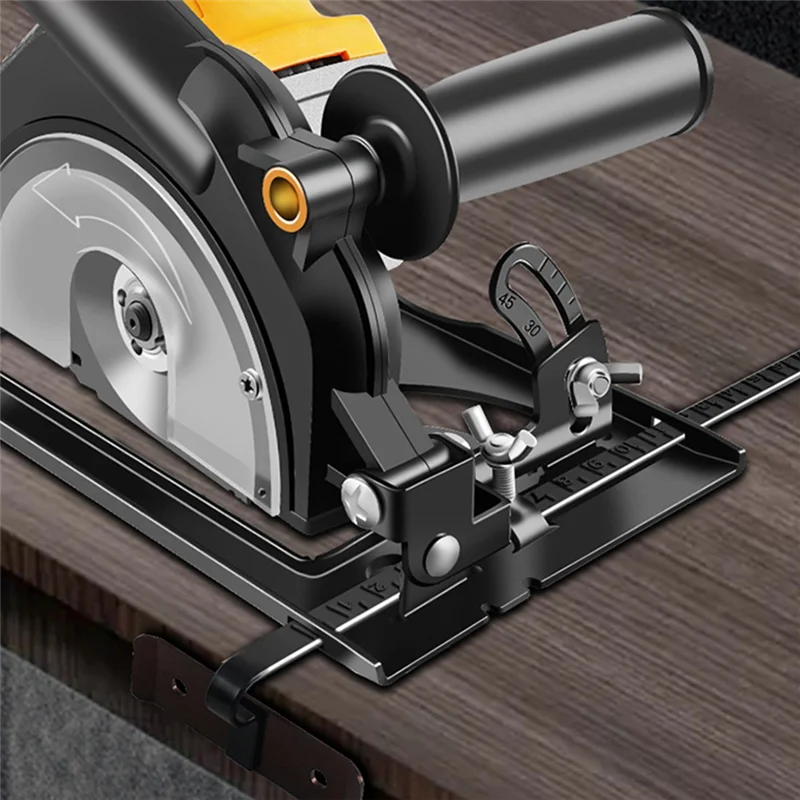 

B-Est 45°Adjustable Cutting Depth Positioning Bracket Angle Grinder Retrofit Cutting Machine Slotting Base For 100-125MM